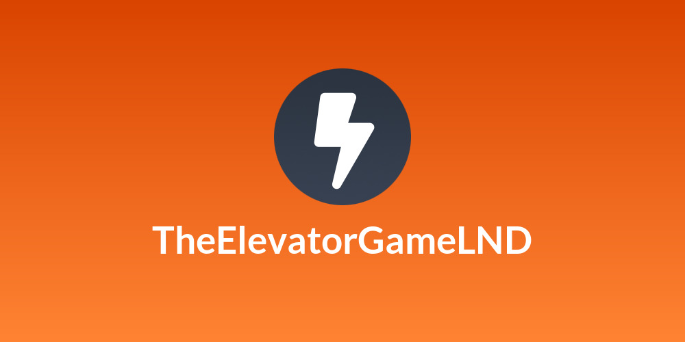 TheElevatorGameLND
