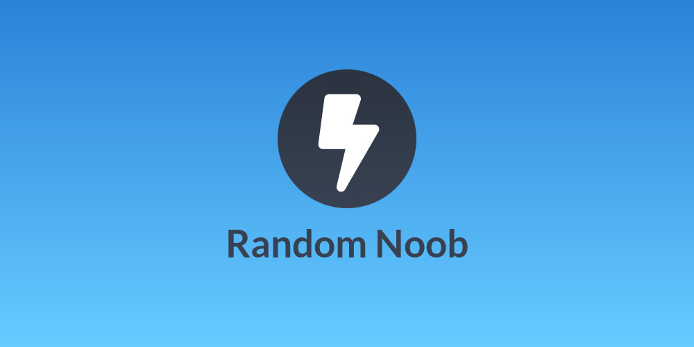 Random Noob