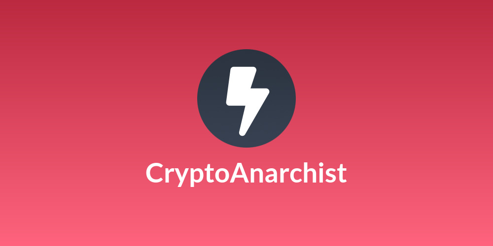 CryptoAnarchist