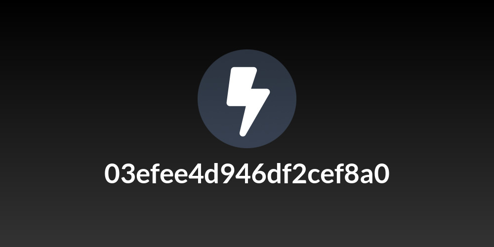 03efee4d946df2cef8a0