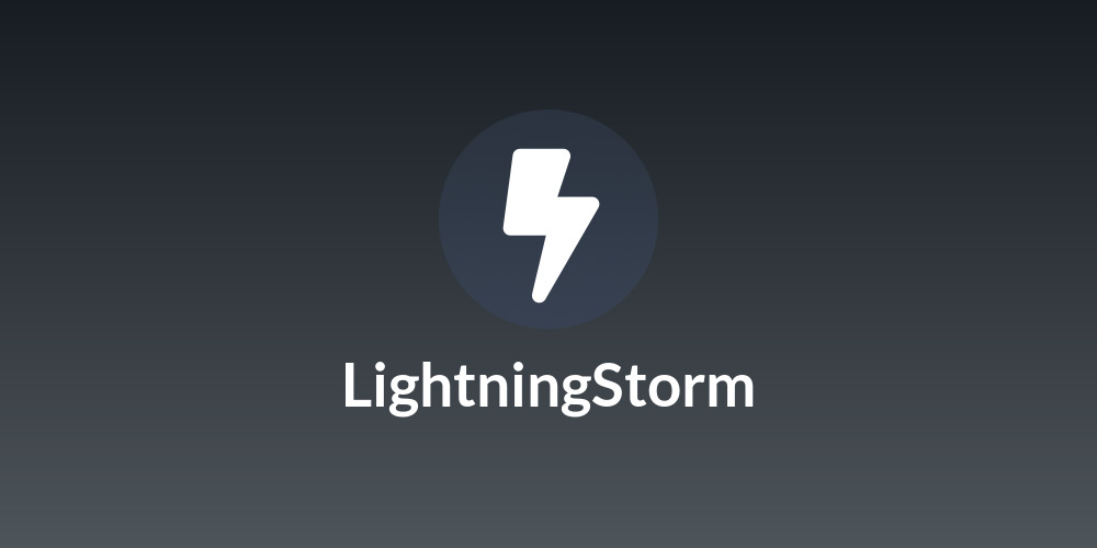 ⚡LightningStorm⚡