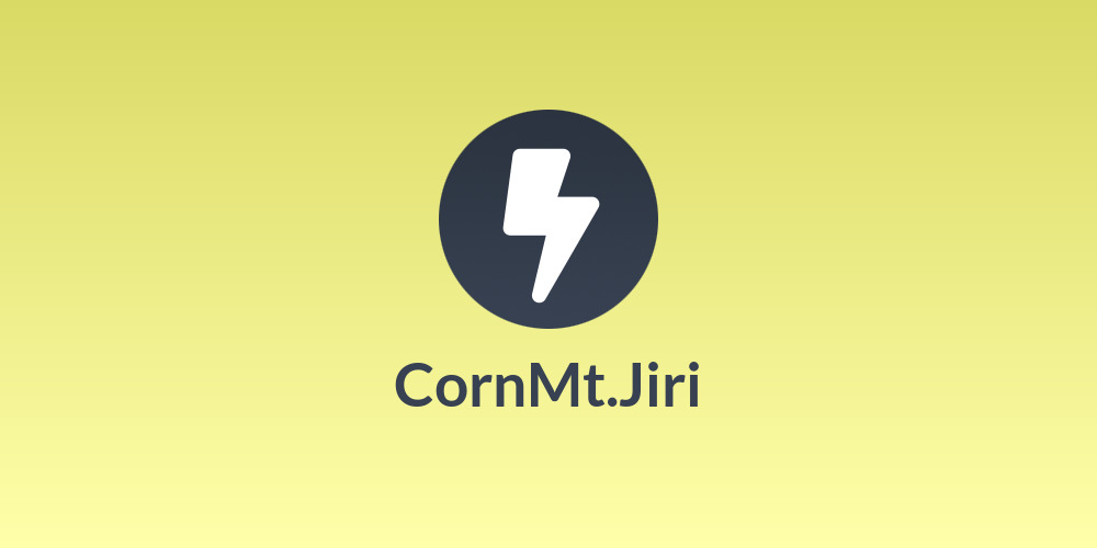 Corn🌽Mt.Jiri⛰️