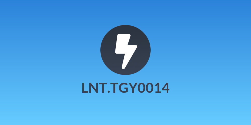 LNT.TGY0014