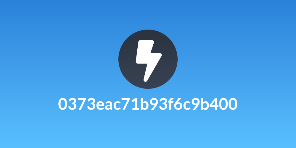 0373eac71b93f6c9b400