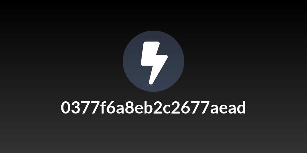 0377f6a8eb2c2677aead