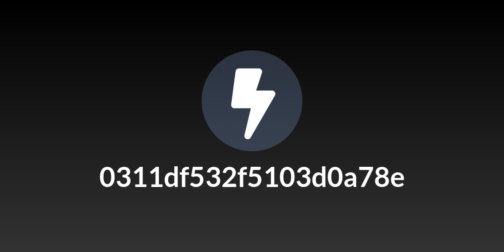 0311df532f5103d0a78e