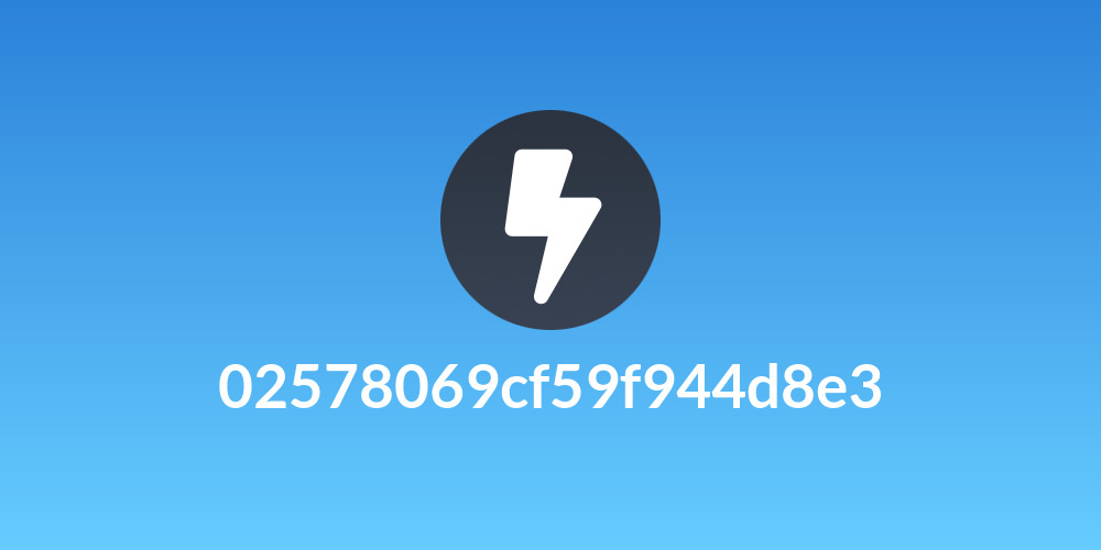 02578069cf59f944d8e3