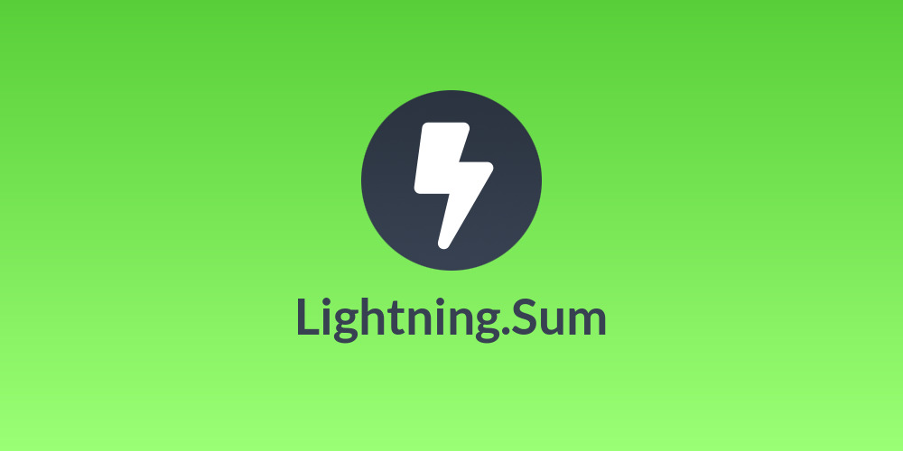 Lightning.Sum