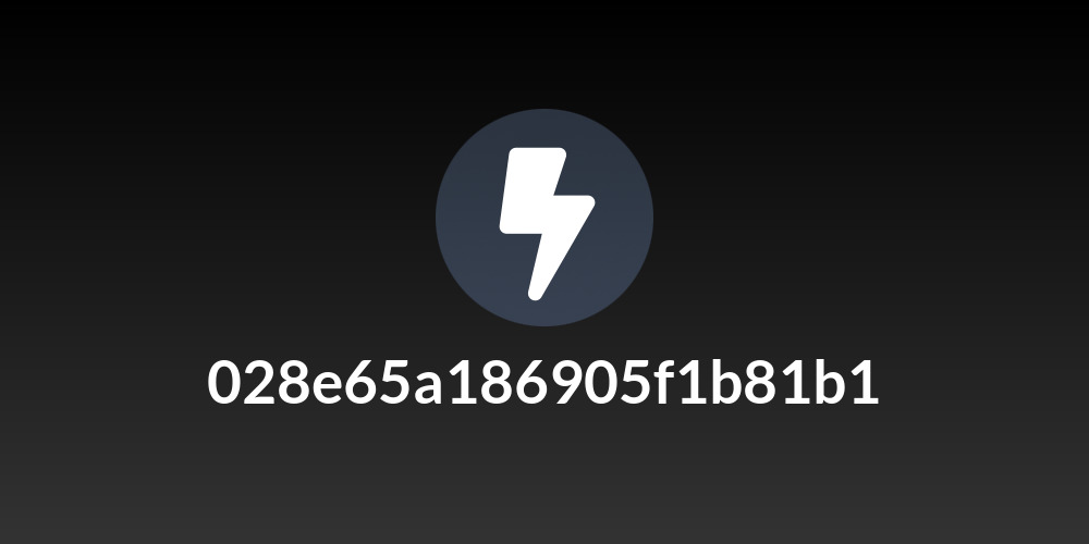 028e65a186905f1b81b1