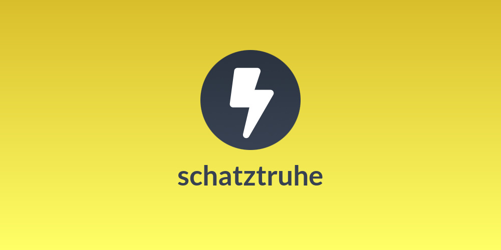 schatztruhe