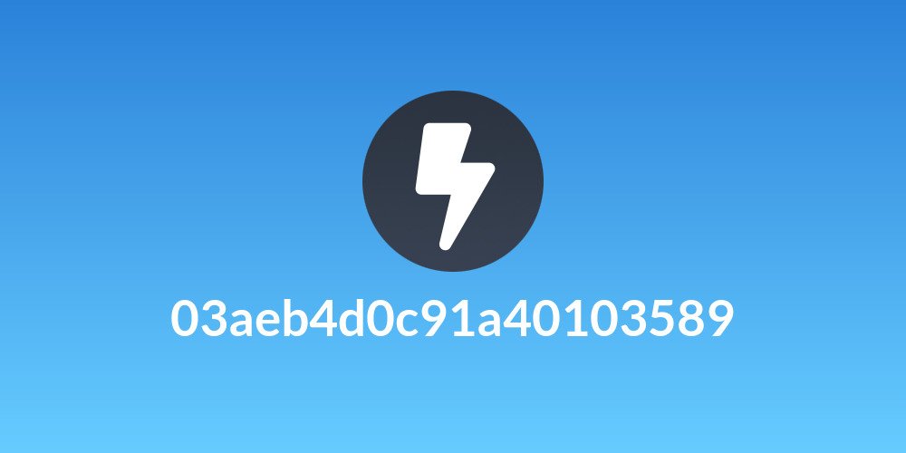 03aeb4d0c91a40103589