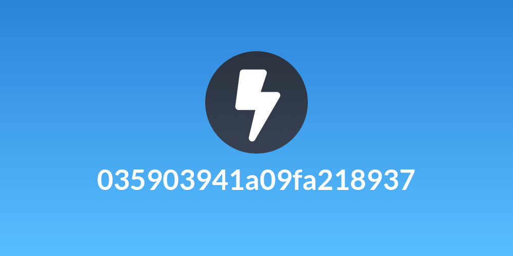 035903941a09fa218937