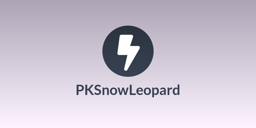 PKSnowLeopard