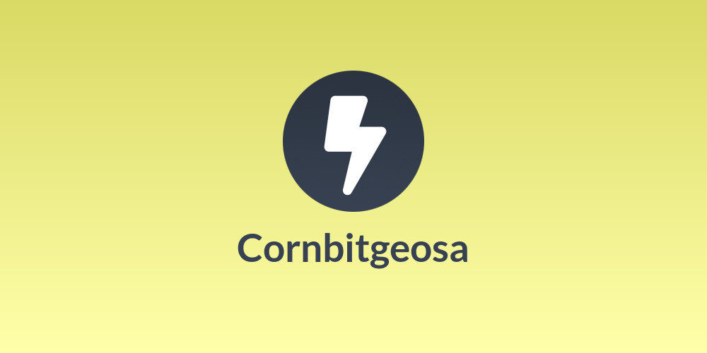 Corn🌽bitgeosa