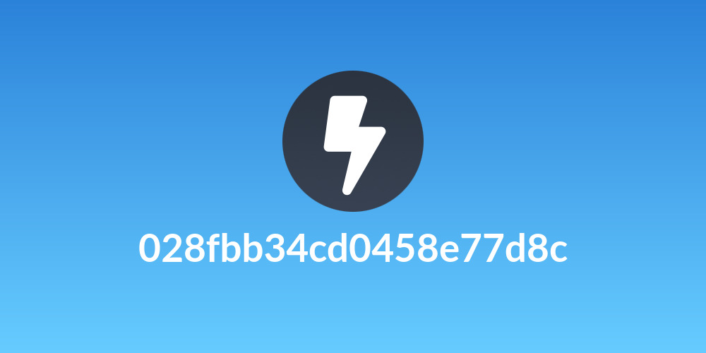 028fbb34cd0458e77d8c