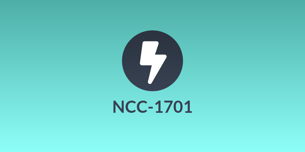 NCC-1701