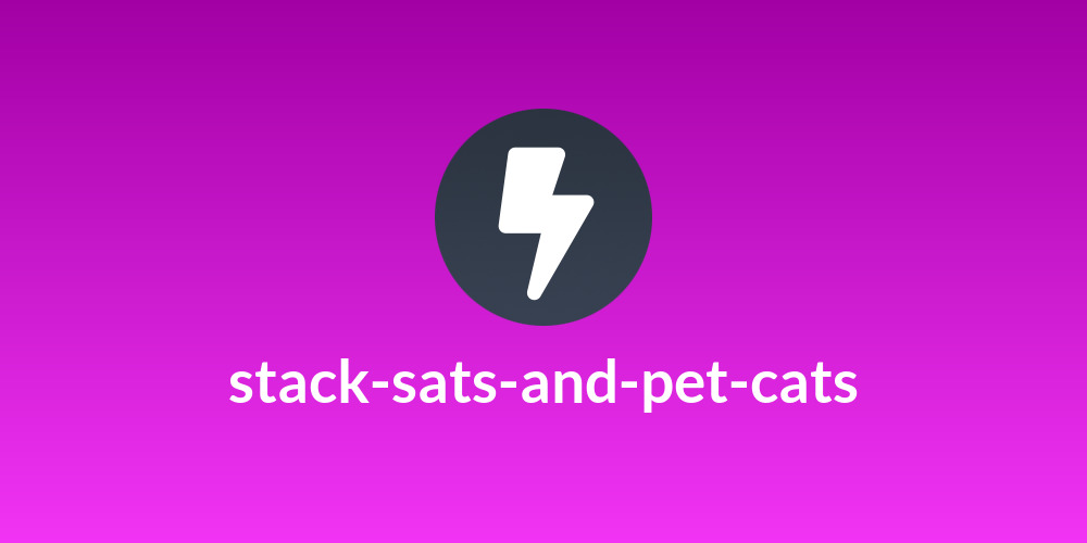 stack-sats-and-pet-cats
