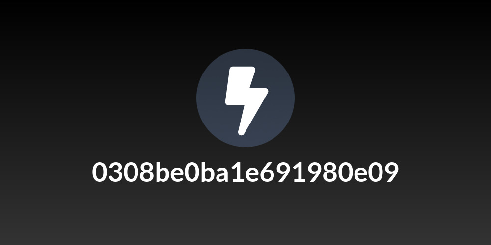 0308be0ba1e691980e09