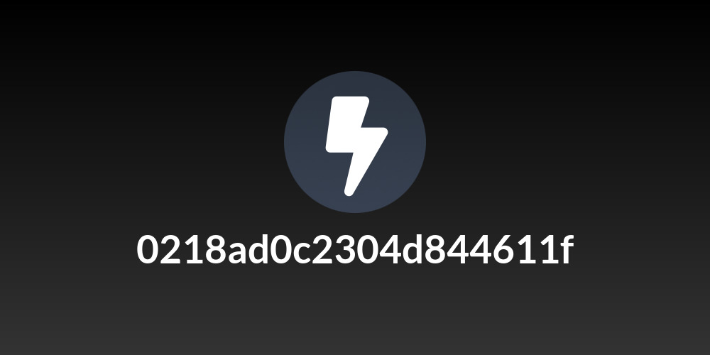 0218ad0c2304d844611f