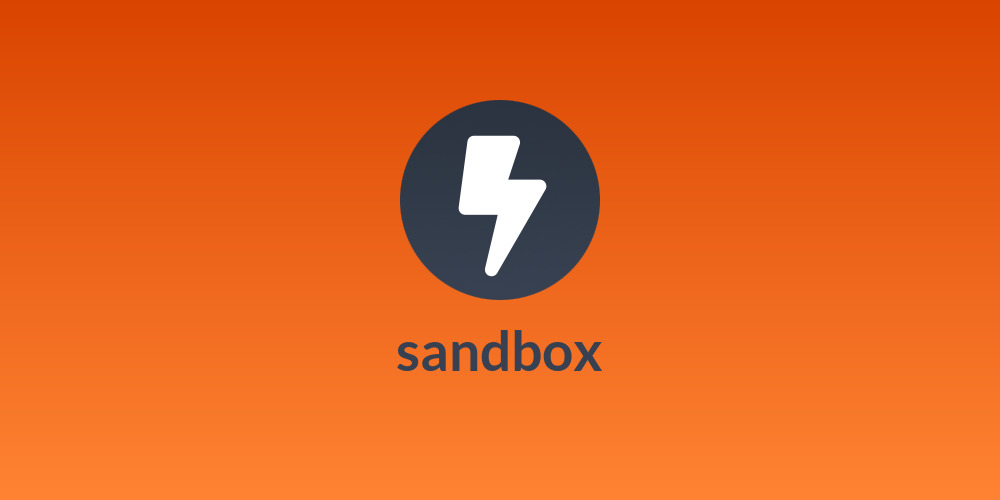 sandbox