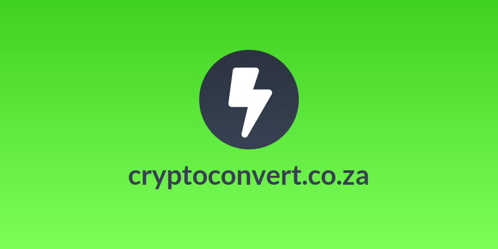 cryptoconvert.co.za