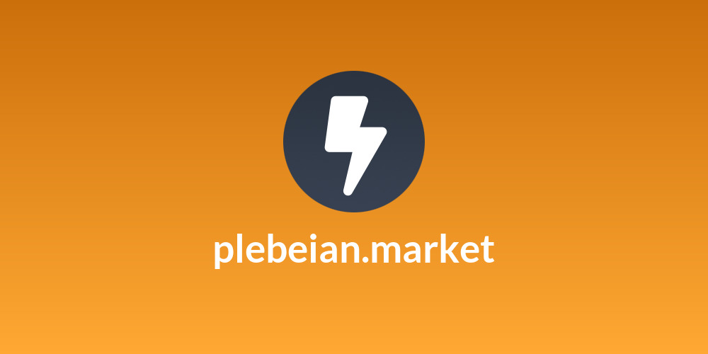 plebeian.market