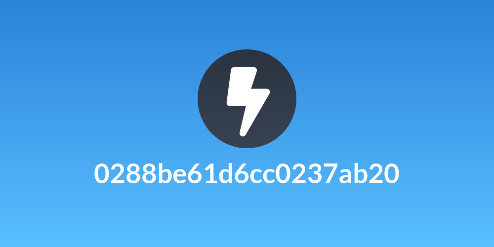 0288be61d6cc0237ab20