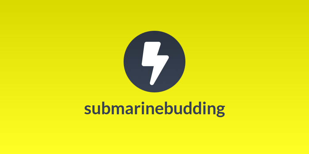 submarinebudding