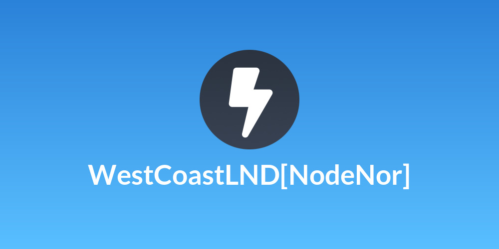 WestCoastLND[NodeNor]