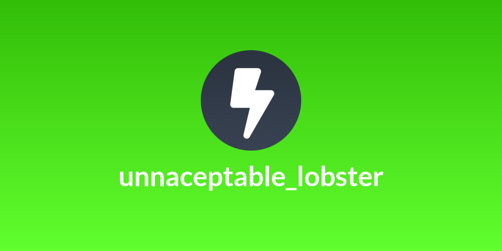 unnaceptable_lobster