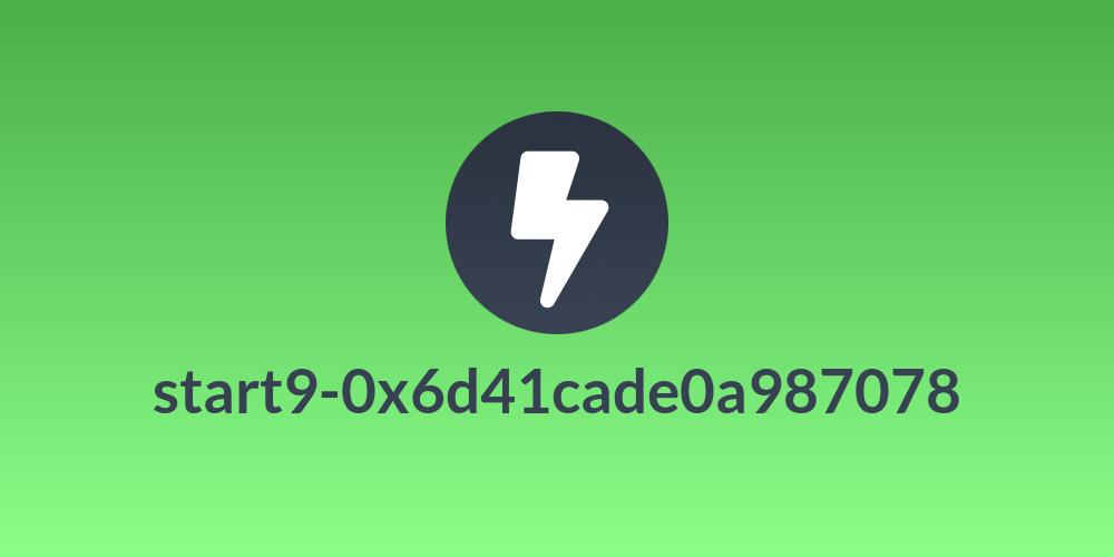 start9-0x6d41cade0a987078