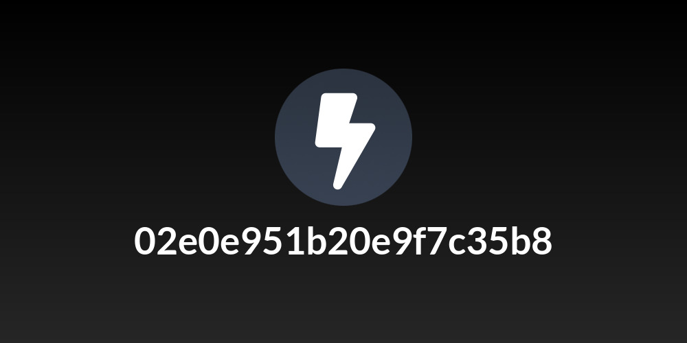 02e0e951b20e9f7c35b8