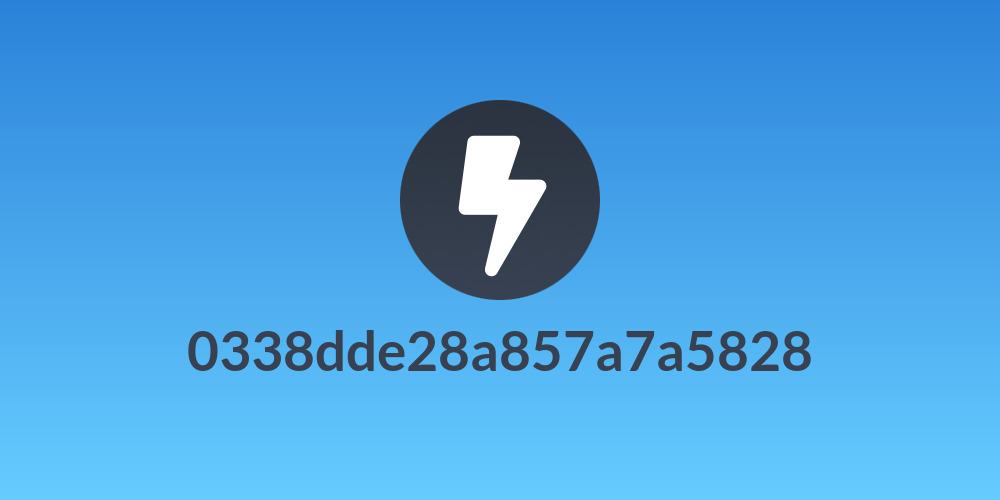0338dde28a857a7a5828