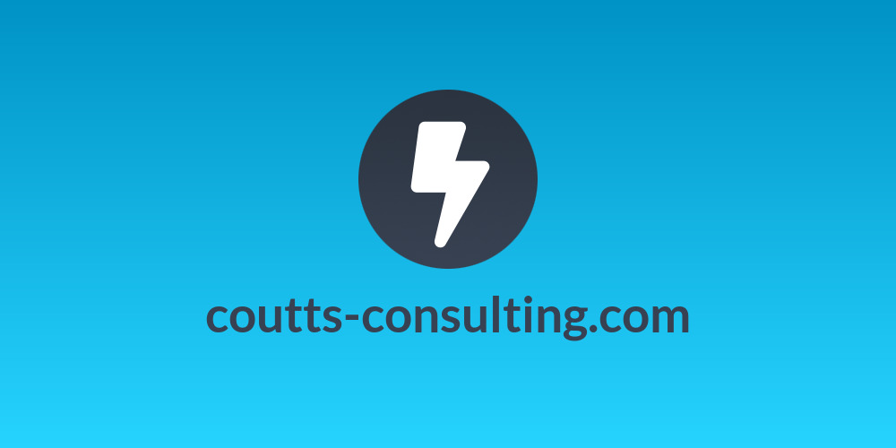 coutts-consulting.com