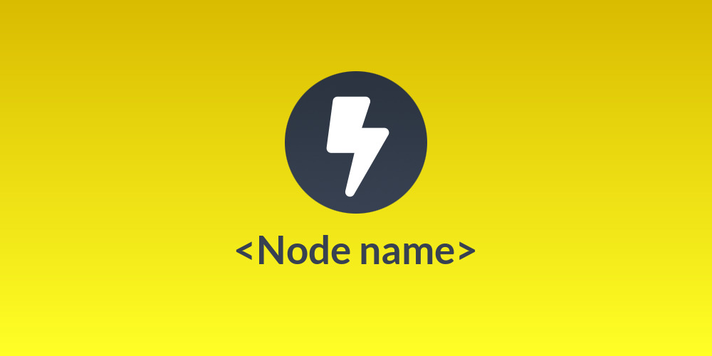 <Node name>