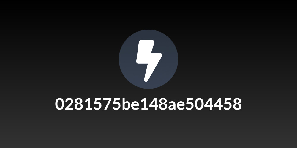 0281575be148ae504458