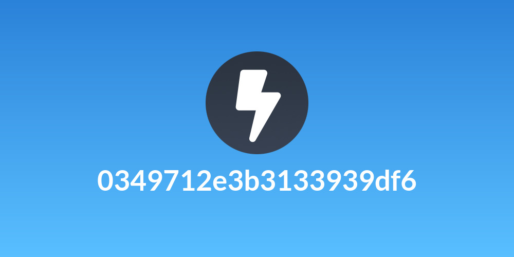 0349712e3b3133939df6