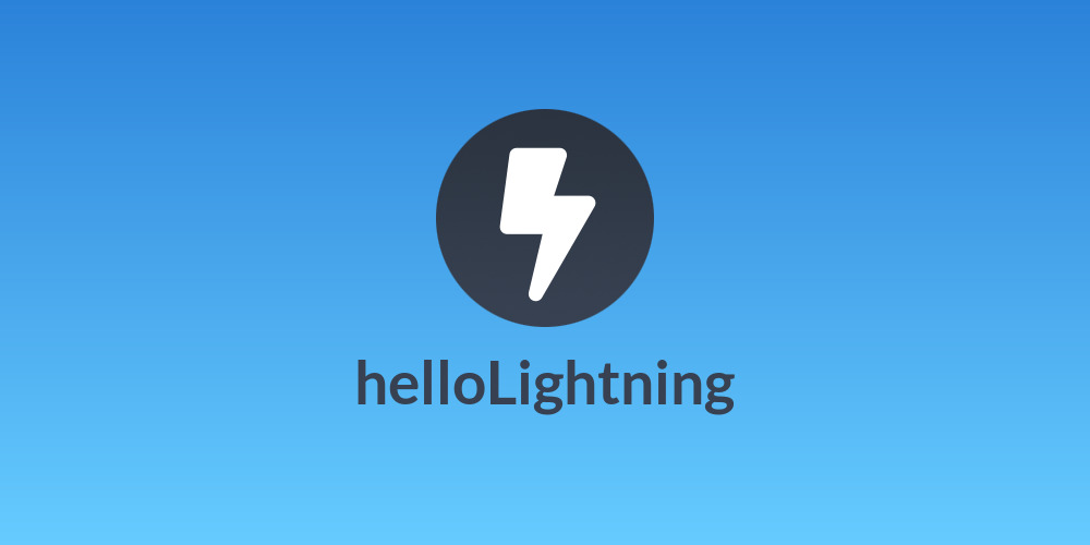 helloLightning