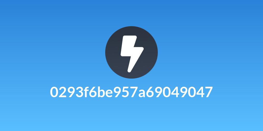 0293f6be957a69049047