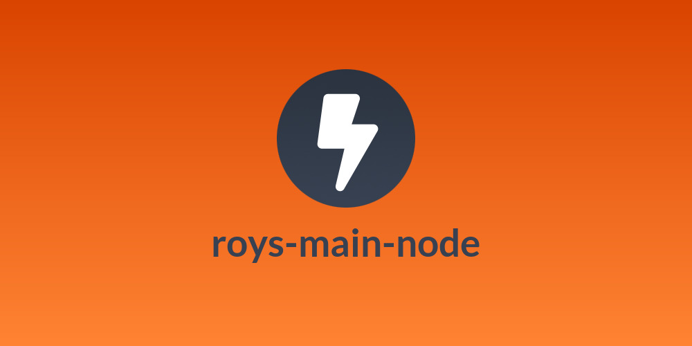 roys-main-node