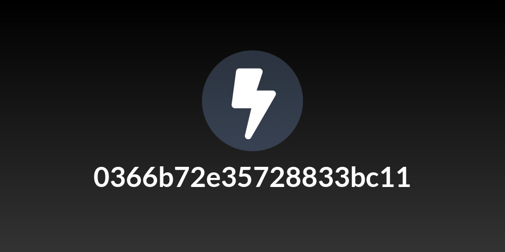 0366b72e35728833bc11