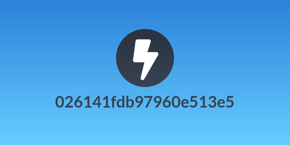 026141fdb97960e513e5