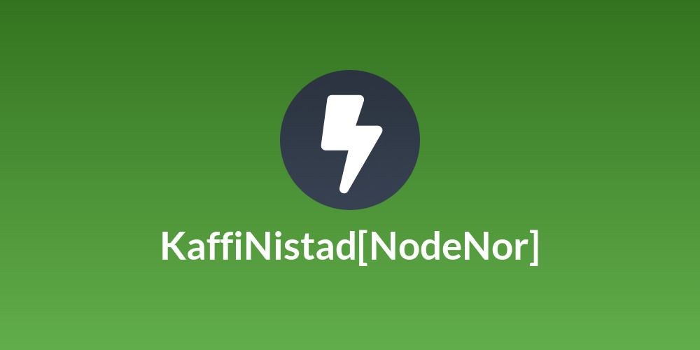 KaffiNistad[NodeNor]