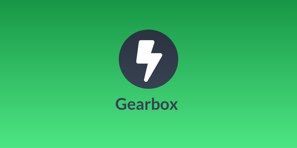 ⚡️Gearbox ⚡️