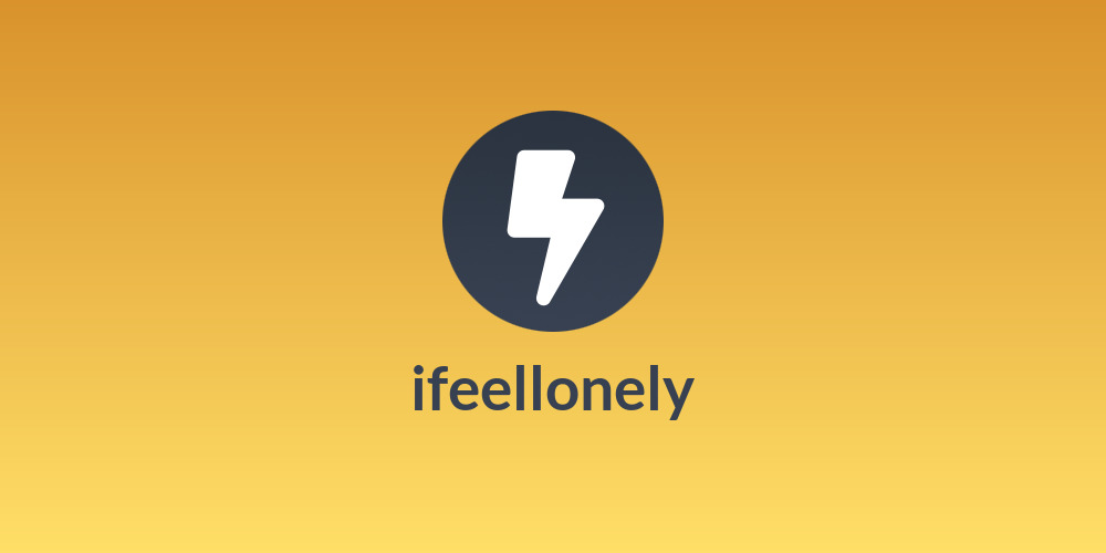 ifeellonely