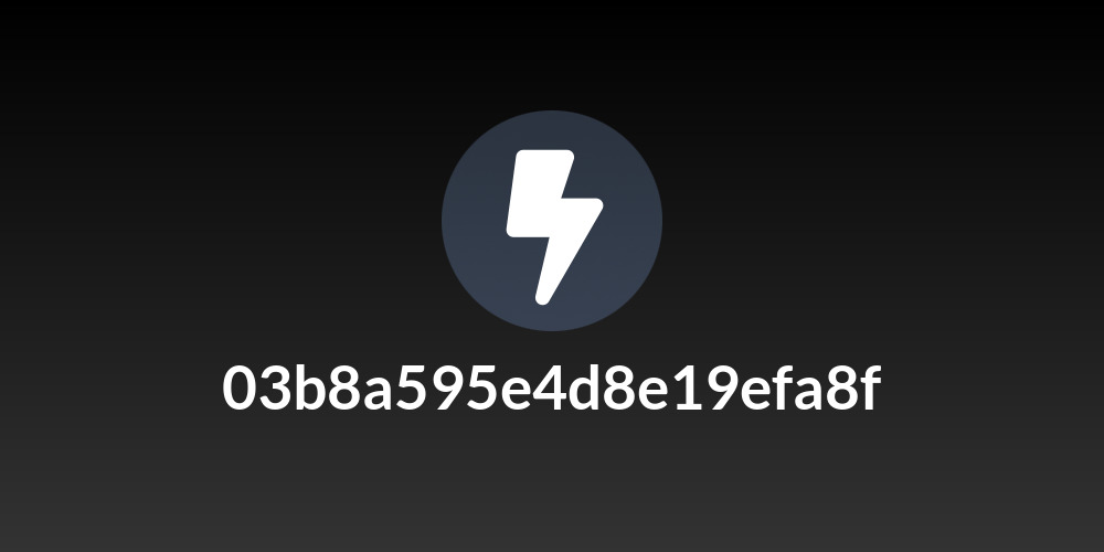 03b8a595e4d8e19efa8f
