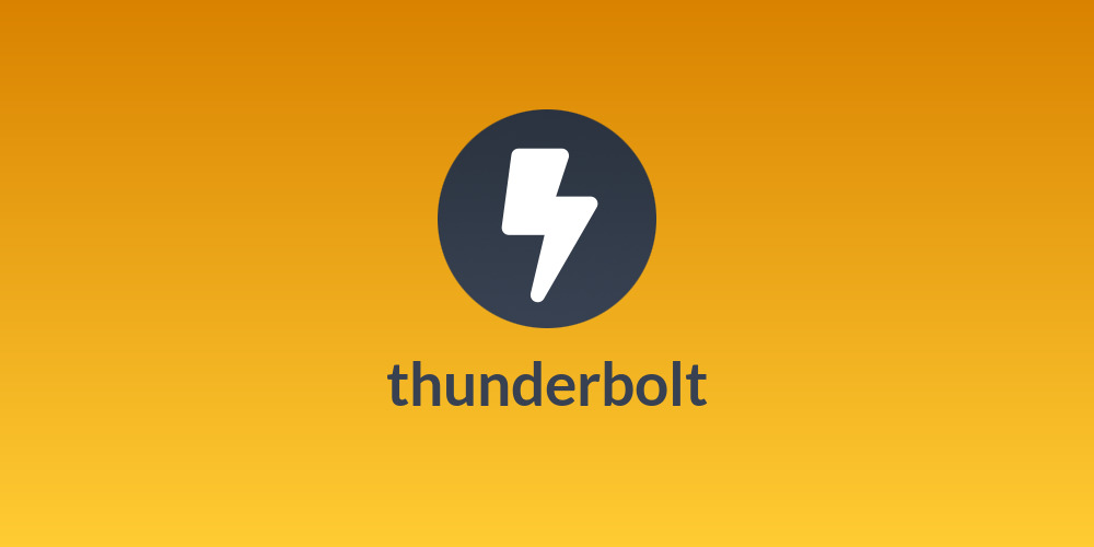 thunderbolt