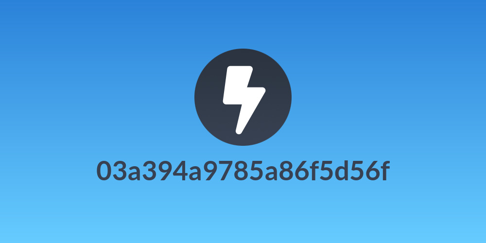 03a394a9785a86f5d56f