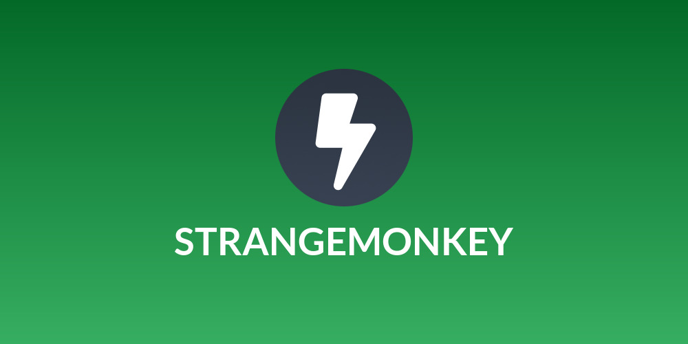 STRANGEMONKEY