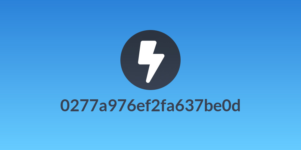 0277a976ef2fa637be0d